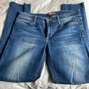 Joes skinny jeans raw hem